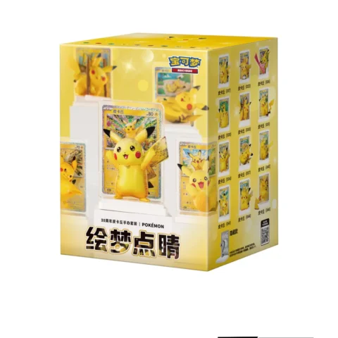 pokemon dream painting pikachu figurine