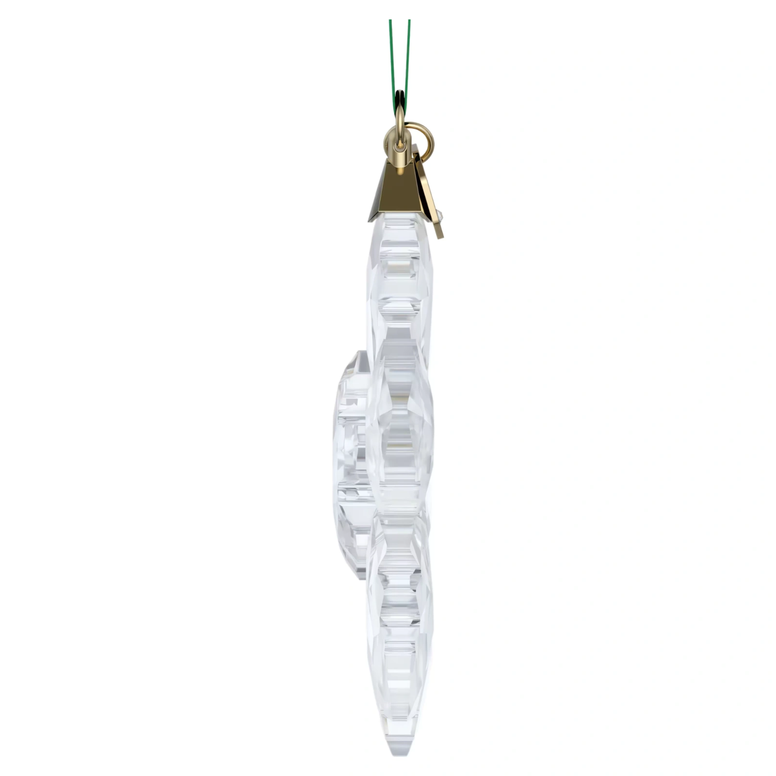 swarovski crystal annual christmas ornament full view