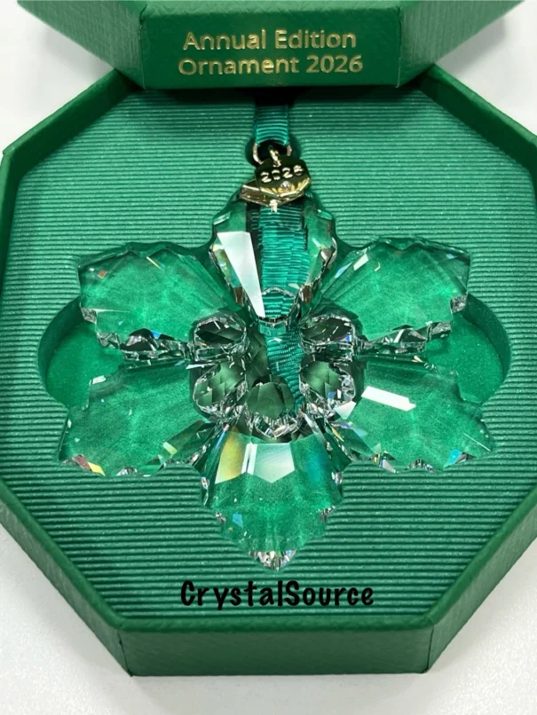 swarovski crystal annual christmas ornament photo 8