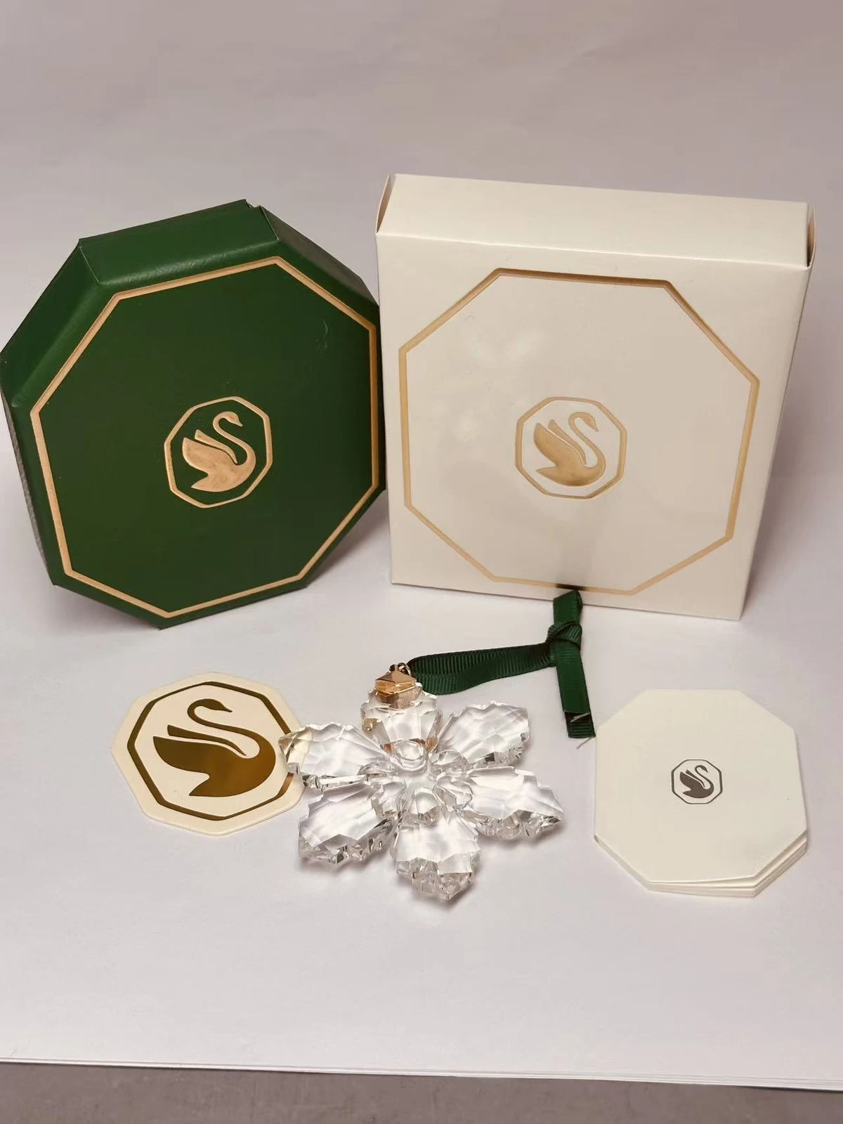 swarovski crystal annual christmas ornament photo 11
