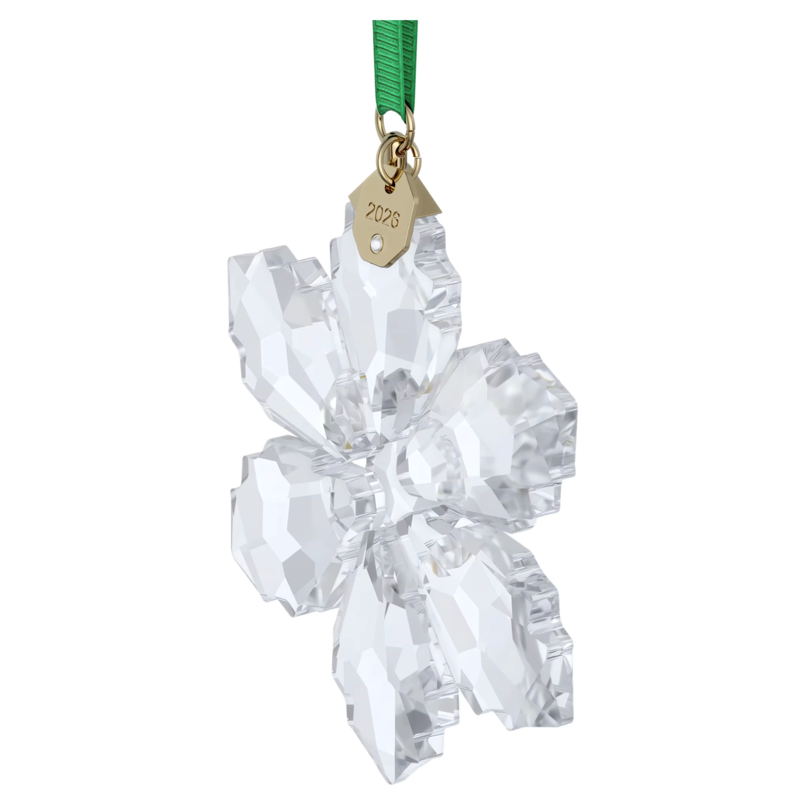 swarovski crystal annual christmas ornament from another angle